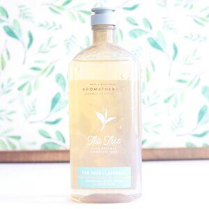 BBW | Tea Tree & Lavender Essential Oil Herbal Foaming Body Wash NWT | 10 fl oz